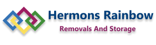 Hermon’s Rainbow Removals & Storage Logo