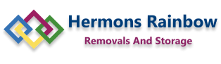 Hermon’s Rainbow Removals & Storage Logo